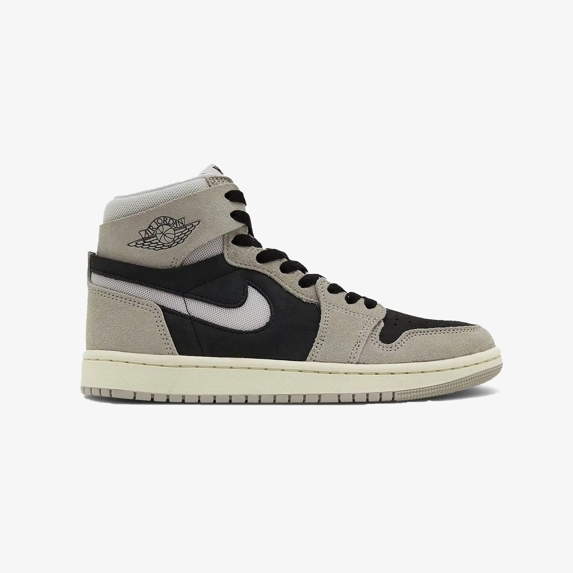 WMN'S AIR JORDAN 1 ZOOM CMFT 2 'LT IRON ORE/NEUTRAL GREY-BLACK'