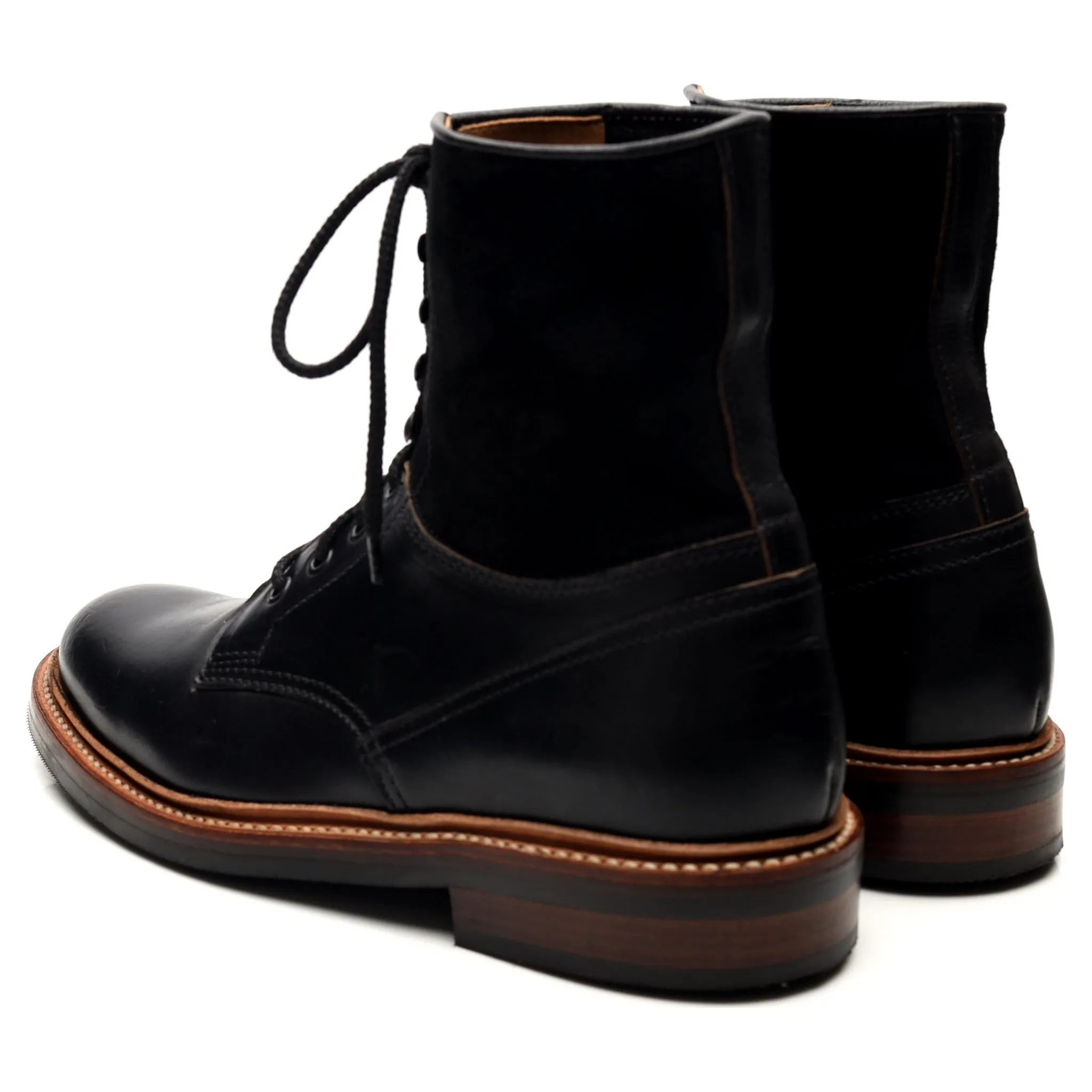 Women's 'Veronica' Black Leather Boots UK 5 D